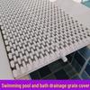 KinetiWter PVC Bendable Sawtooth Swimming Pool Overflow Grating