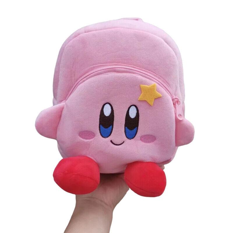 

Плюшевая школьная сумка Star Kirby, детский рюкзак на плечо для детского сада