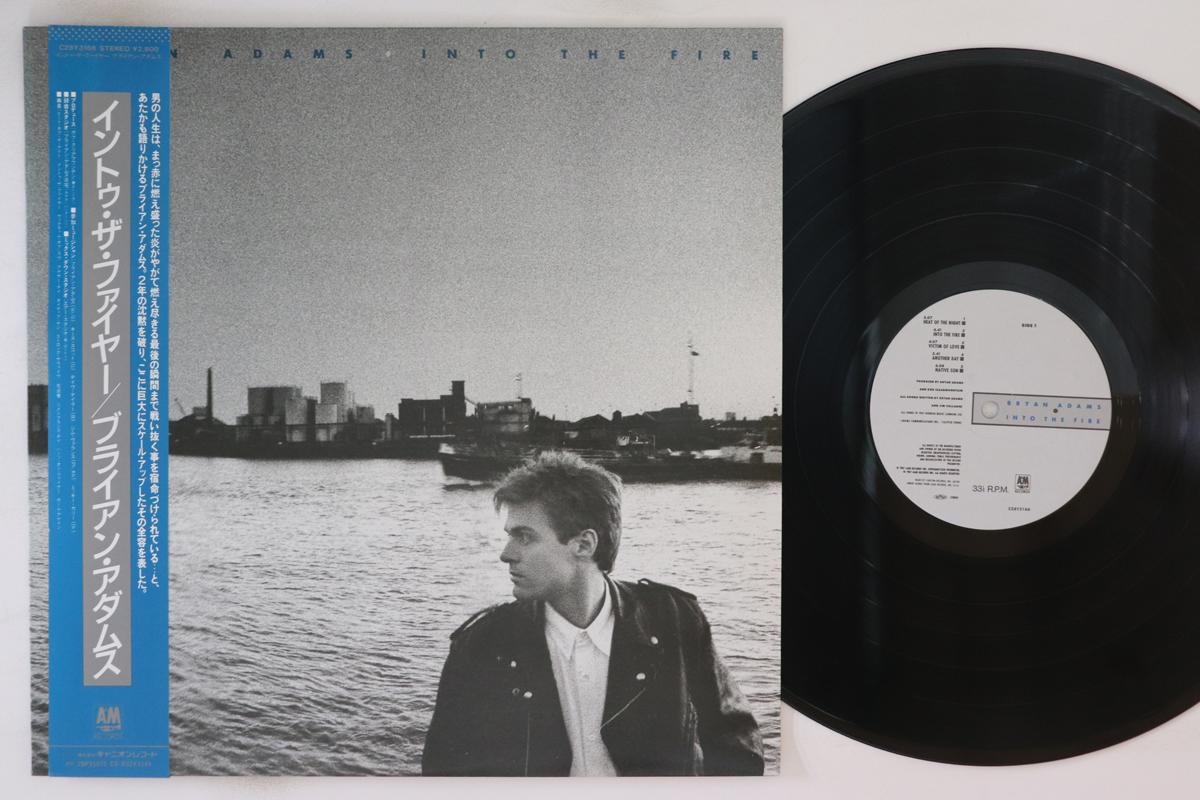 

LP Пластинка BRYAN ADAMS - Into The Fire C28Y3166 A&M 1987 Япония Obi Rock