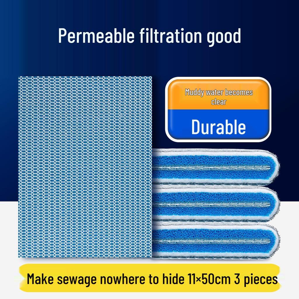 10D High-Density Aquarium Filter Sponge for Water Purification and Fish Care