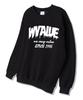 Wibelibellyu W Valueyu Oversized Terry Sweatshirt Black