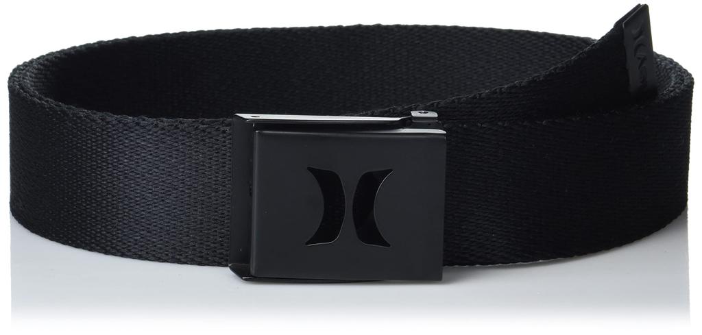 Hurley Men's Web Belt, Black, One Size