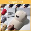 Embroidery Echo Letter Baseball Cap Adjustable Breathable Sun Hat Protection