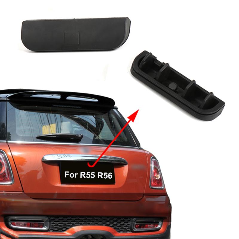 Hinten Stoßstange Stamm Zurück Tür Griff Taste Abdeckung Für BMW MINI Cooper Eine R50 R52 R55 R56 Auto Außen Dekoration zubehör