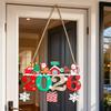 Christmas Tree Decorations Winter Holiday Decor Christmas Tree Ornaments Pendant for Indoor Wall Window Front Door Outdoor