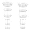 360 Degrees Rotating Storage Tray 1/2/3 Layers Lazy Susan Organizer Kitchen Pantry Cabinet Countertop Seasoning Spice Holder Cosmetic Turntable Rack