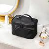Fashion Transparent Mesh Travel Cosmetic Storage Bag Toiletry Bag Large Capacity Women's Make Up Organizer Bag