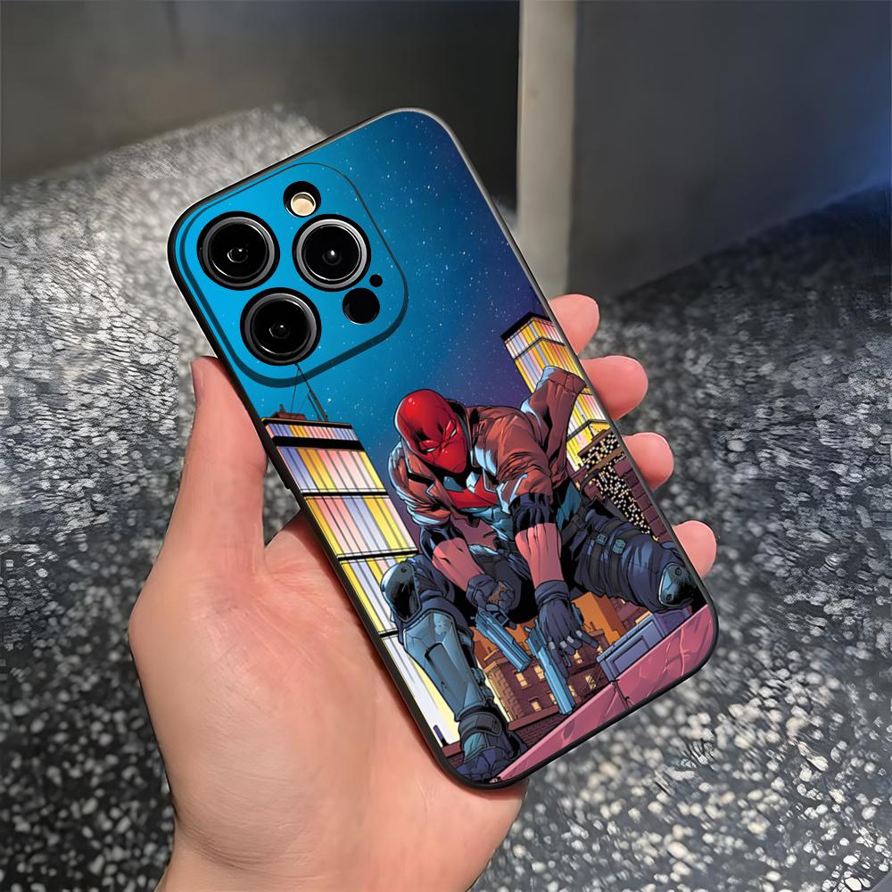 Cartoon Red Hood Phone Case For 17 Pro Max Iphone 14 16 Pro Max 12 15 Plus 13 Pro 11 Xr X Xs 8 7 Plus Back Cover