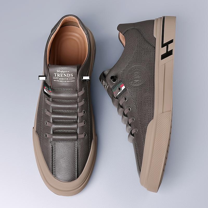 Модные дизайнерские брендовые мужские оксфордские туфли с нескользящей износостойкой — фото 5