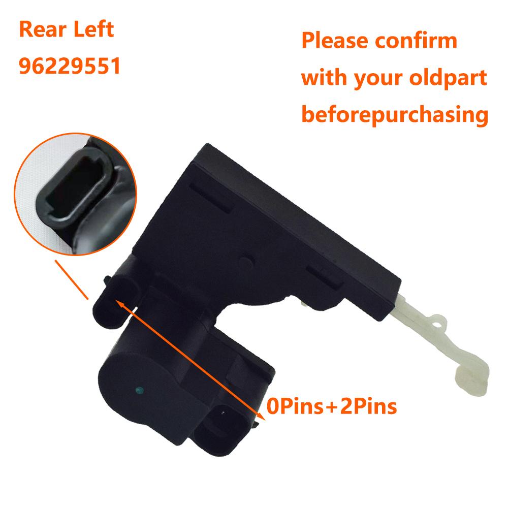 NEW 96252707 96252709 96229551 96229552 Front Rear Left Right Door Lock Latch Actuator For Chevrolet Aveo Optra Wave5 Pontiac G3