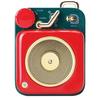 Mao Wang Atomic Player B612 Mini Retro Bluetooth Speaker CN plug (adapter included)