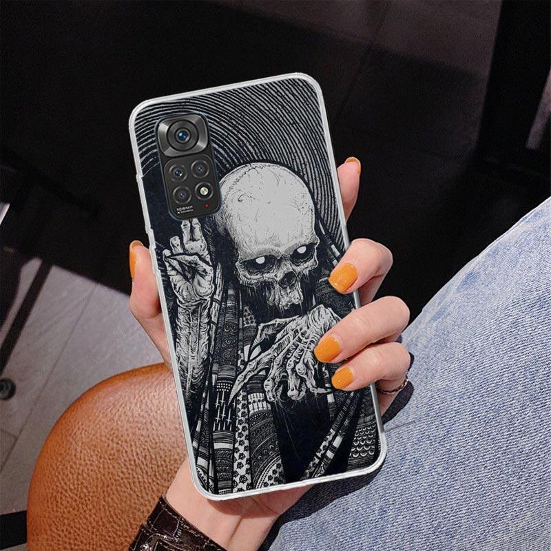 Satanic Goat Satan Devil Phone Case For Xiaomi Redmi Note 15 14 13 12S 12 11 Pro Plus 14S 11S 11E 10 10S 11T 5G Personalized Cov