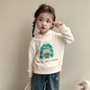 Christmas Plush Hoodie 3-12 Years Old Girls Pullover Sweater Autumn And Winter Children Hooded Top