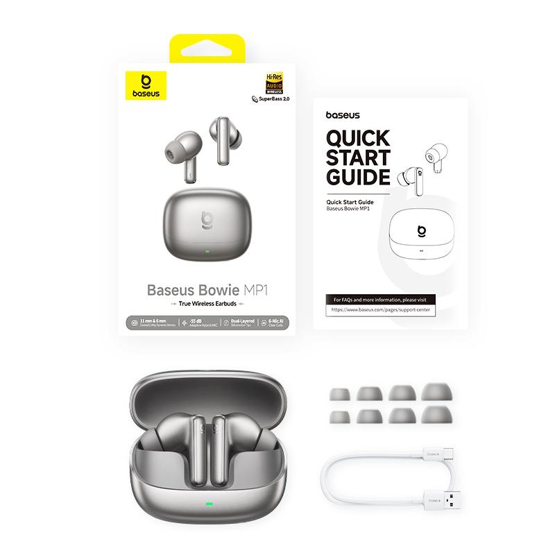 Baseus Bowie MP1 ANC Bluetooth 6