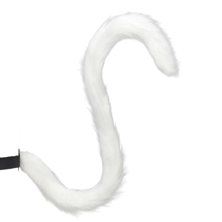 Halloween Cosplay Accessory Headband Furry Tail Cats Costume for Women Masquerade Christmas Halloween Role Play