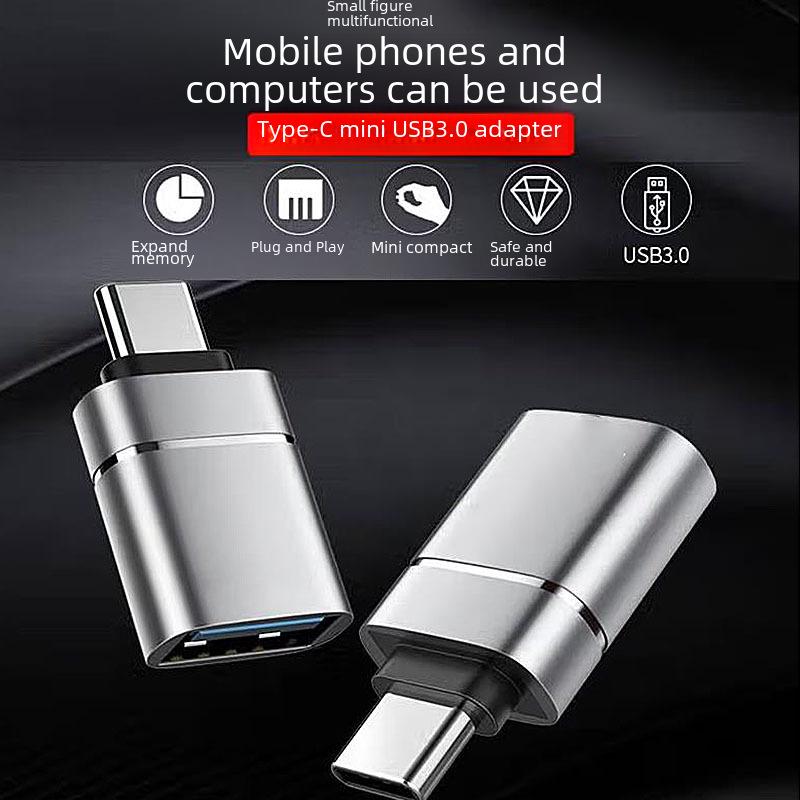 Typ-C-auf-USB-3.0-OTG-Adapter für Mobiltelefone und Tablets