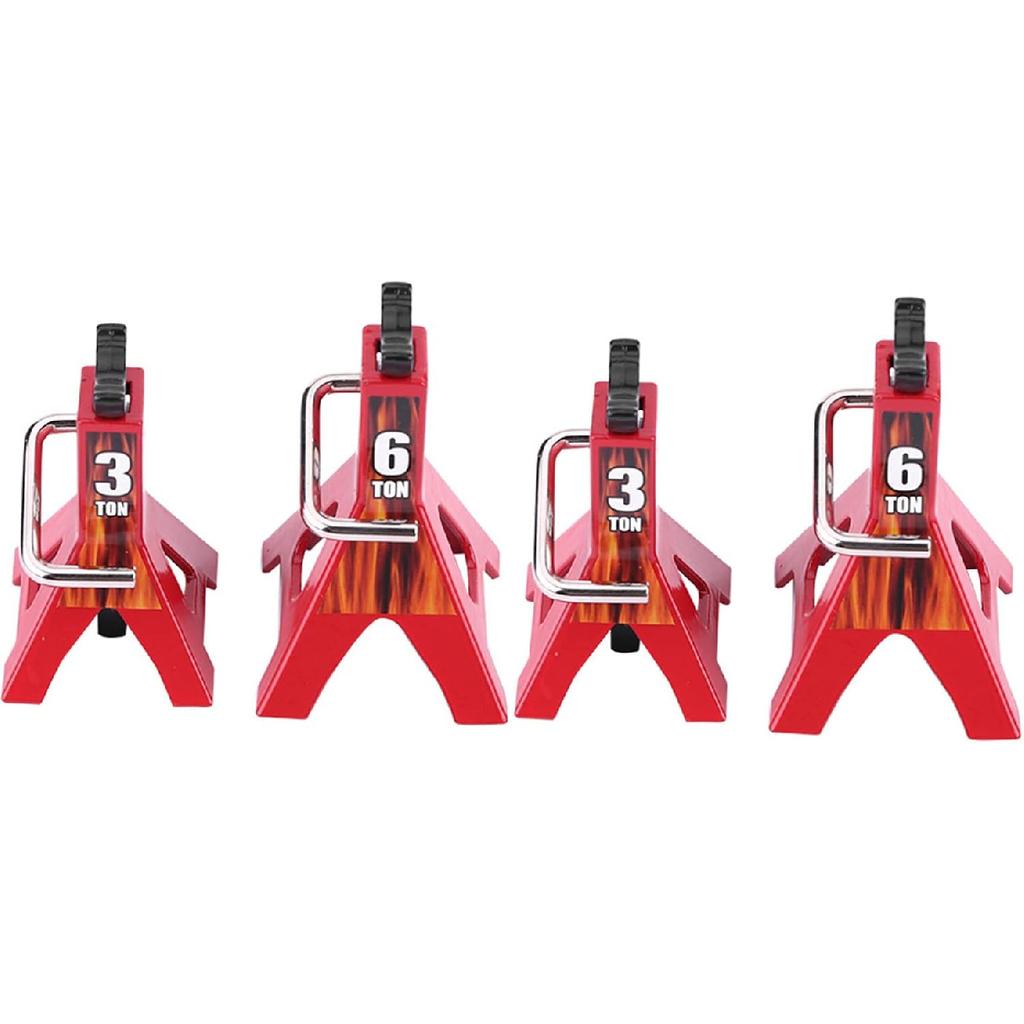 Mini 6 Ton 3 Ton Metal Simulation Jack Stand for D90 Axial Wraith SCX10 1/10 RC Crawler Car