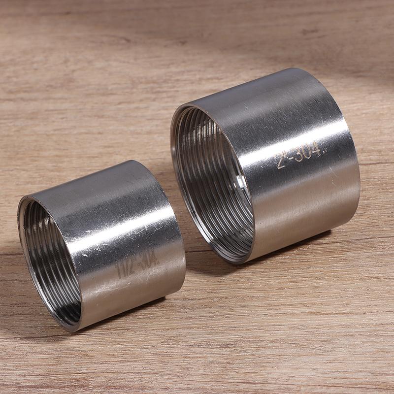 1/8" 1/4" 3/8" 1/2" 3/4" 1" 11/4" 11/2" BSP Female DN 6/8/10/15/20/25/32/40/50mm Barrel Coupler Nipple Pipe Fitting Connector
