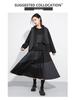 Plus Size Women’s Hooded Patchwork Sweatshirt - Autumn 2025 Two-Piece Style, Versatile Long Sleeve Top.