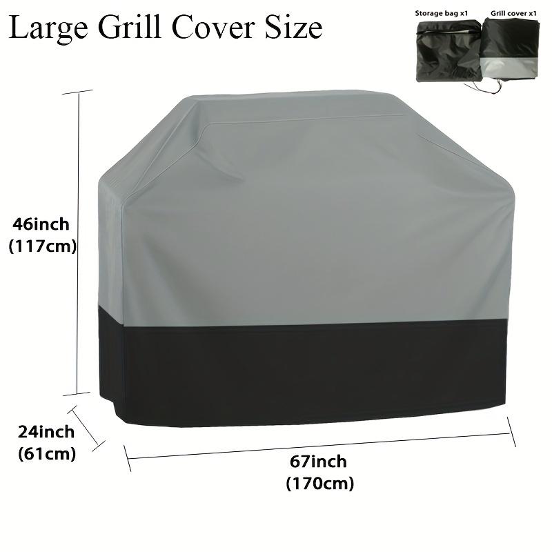 

Чехол для гриля BBQ BBQ, пыле- и водонепроницаемый чехол для угольного гриля, чехол для уличного барбекю с защитой от дождя 100x60x150cm