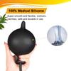 Inflatable Butt Plug for Women Silicone Anal Balloon Pump Butt Plug Anal Dilator Beginners Adults Sex Toys for Men Women
