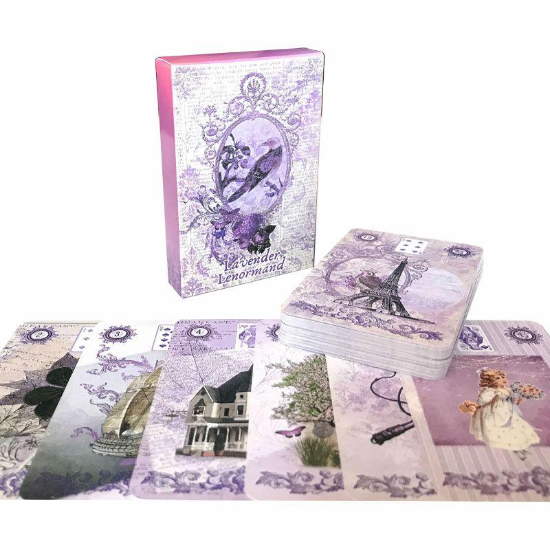 

Лаванда Ленорман Колода Таро Карты Игра Вечеринка Стол Настольная Игра