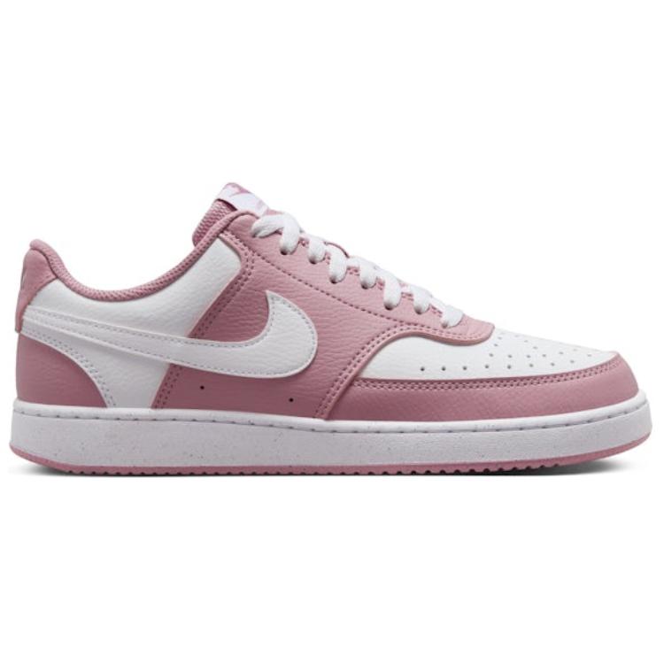 Nike Court Vision Low Next Nature Women Pink White Casual Sneakers DH3158-603