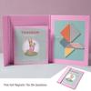 Children's Wooden Magnetic Tangram Puzzle - Educational Toy for Early Intellectual Development