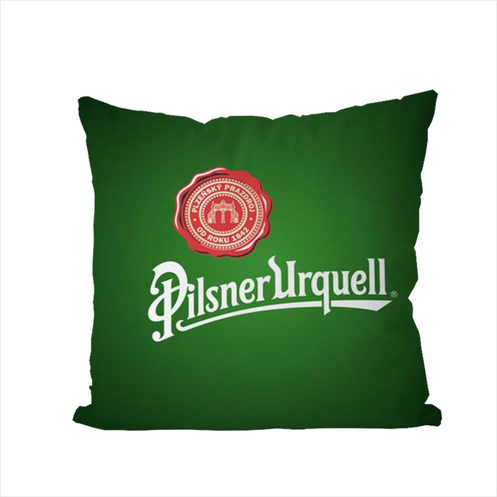 PPilsner Pillow Case For Car Sofa Decorative Home Doublesided Print Plush Square Throw Pillow Cushion Cover