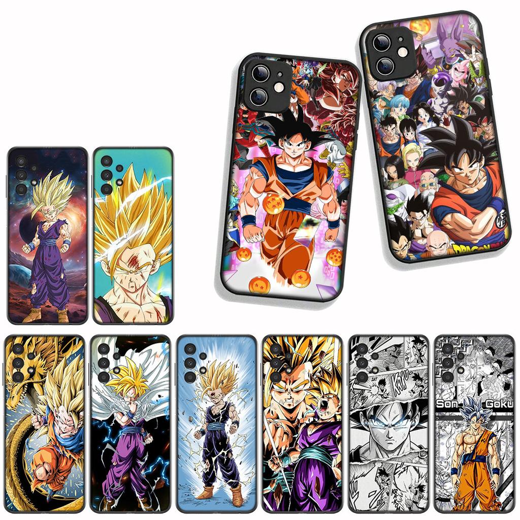 for Apple iPhone 17 16 15 11 Pro XS Max XR 6 7 8 Plus + SE 2020 5 16E Phone Cover Case Gokus Dragon Son Gohan Ball Z