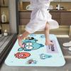 Sanrio Hangyodon Cartoon Floor Mat Carpet Bathroom Pet Room Door Mat Halloween Bathroom Floor Mat Floor Covering Bathroom Mat