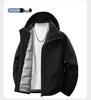 High-Quality Winter Hooded Ski Jacket - Trendy, Cold-Resistant, Versatile for Outdoor Mountaineering