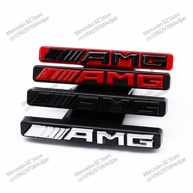 1pc ABS AMG Grill Grille Emblem For AMG Mercedes-Benz W463 W464 W461 G63 G65 Grille Sticker Emblem Badge Sticker Car Accessories