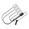 Car Interior Mood Lights, port Music Sync, Multicolor Decoration Remote+Voice USB