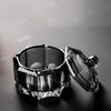 Luxury Crystal Glass Ashtray with Lid Household Wind and Fly Ash Cigar Ashtray Living Room Home Decoration Cigar Accessories