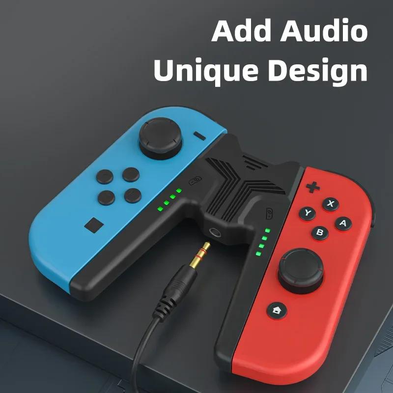 Portable Charging Grip Bracket for Switch Joycon Handle Gaming Controller Grip Charging Station for Nintendo Switch Accessories