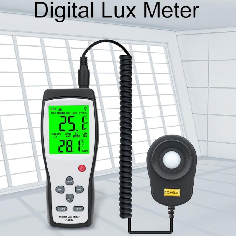 Digital Meter Photometer Illuminometer Spectrometer Spectrophotometer High Precise Exposure Meter 200,000