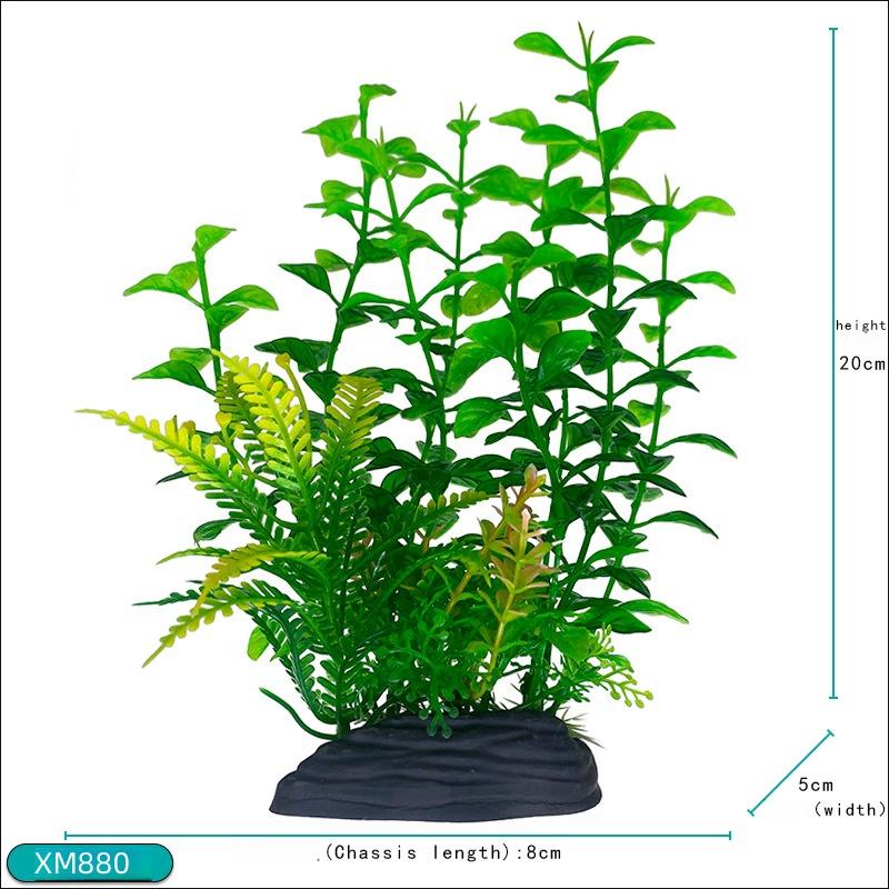 

1pc Realistic Artificial Water Grass Aquarium Decor Plants Safe for Fish Fish Bowl Tank Indoor Decor