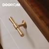 Dooroom Simple Brass Furniture Handles Home Handshake Dresser Cupboard Cabinet Drawer Kitchen Accessories Shoe Box Pulls