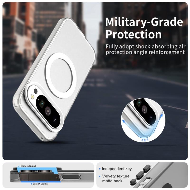 For Google Pixel 10 Pro Case Cover Pixel 10 Capas Back Shockproof Wireless Charging Magnetic Matte Fundas Google Pixel 10 Pro XL