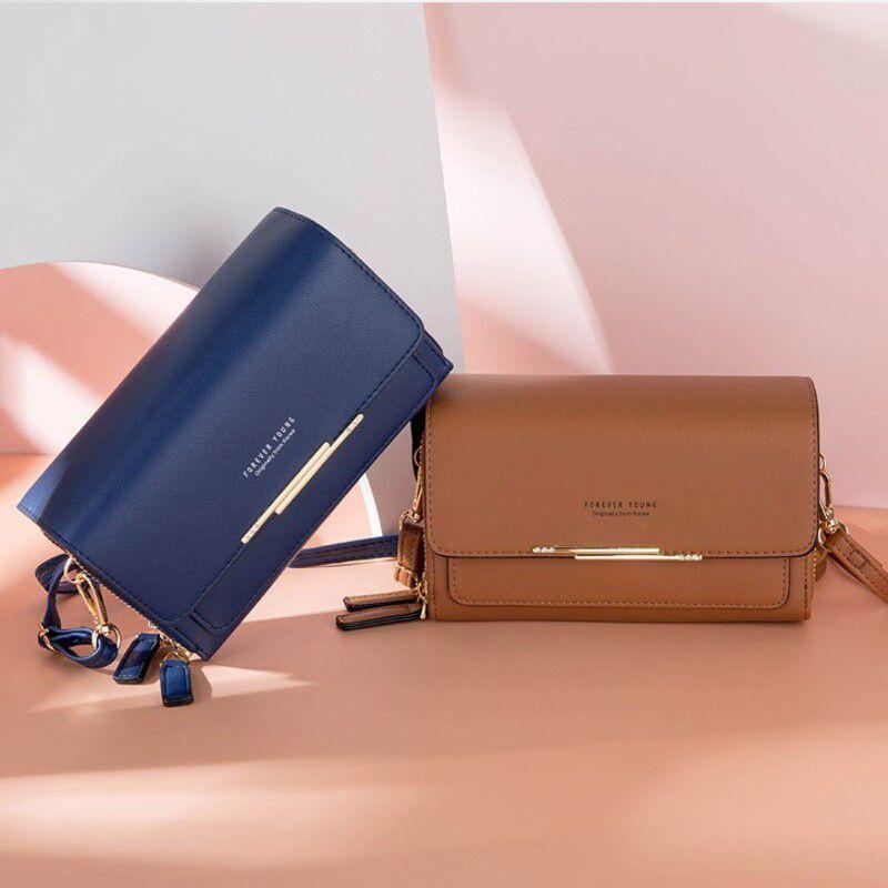 Elegant Leather Shoulder Bag For Women With High Capacity And Adjustable Strap