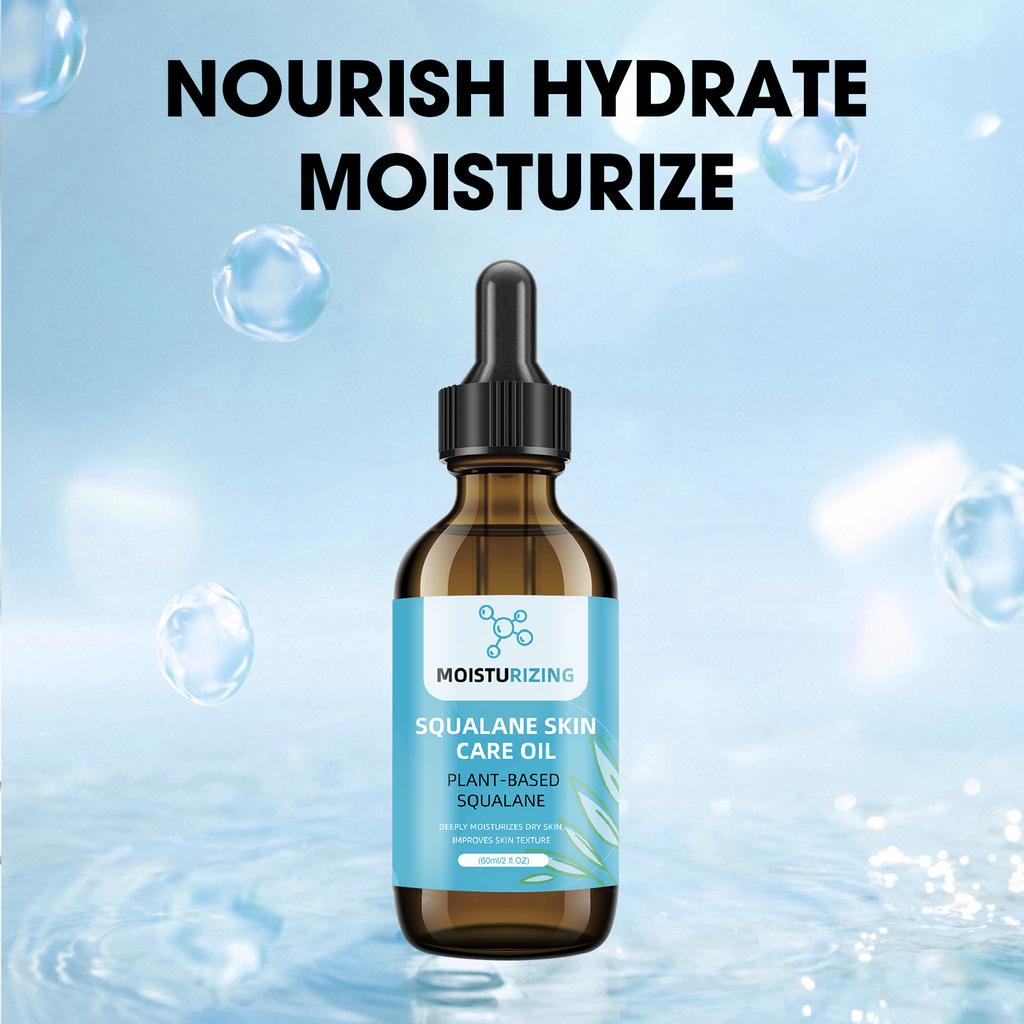 Squalane Care Oil  Plant-based Smooth And Wrinkle Reducing Moisturizing Care Oil 60ML