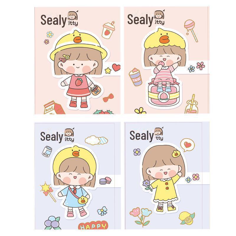 

Beifa Xili KITTY Cute Girl s DIY Diary & Notepad Set