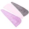 3Pcs Microfiber Hair Towel Wrap Twist Hair Drying Towel Thick Solid Quick Dry for Exercise Swim Hairdressing