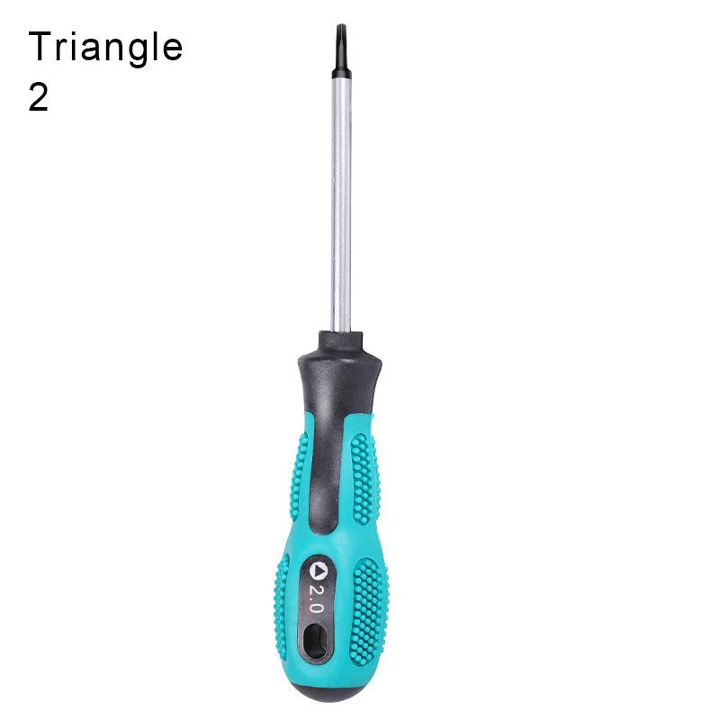 Multipurpose Screwdriver Tool With Non-Slip Handle U-Shaped Y-Shaped Inner Cross Socket Driver Special-Shaped Screw Repair Tools