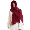 Vintage Medieval Bamboo Hemp Fabric Hood Cape, Missionary Scarf, Knight Scarf Headscarf