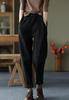 Meritaillor Tapered Comfortable and Plus Sizes Warm Leggings for Fall and Black Warm Pants for Fall and Casual Pants for Perfect for Commuting Women's