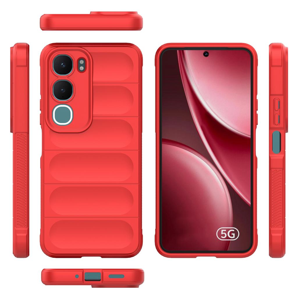 For vivo Y31 5G/Y21d Case Anti-Drop Soft TPU Rugged Phone Back Cover