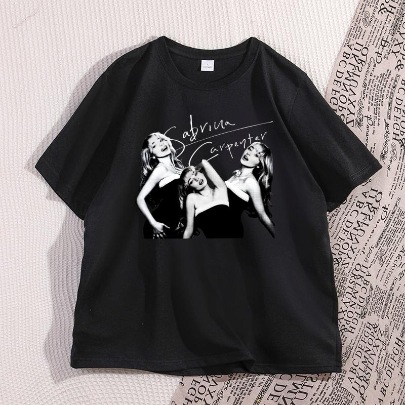 Sabrina Vintage Tshirt Y2k Unisexs Best Friend Carpenter Espresso T Shirt Casual Cotton Short Sleeve Round Neck Tshirt Clothes