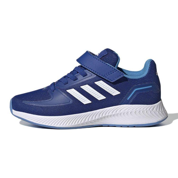 Adidas Runfalcon 2.0 K Abrasion Resistant Breathable Low top Kids' Running Shoes Azure Blue Kids' HR1393